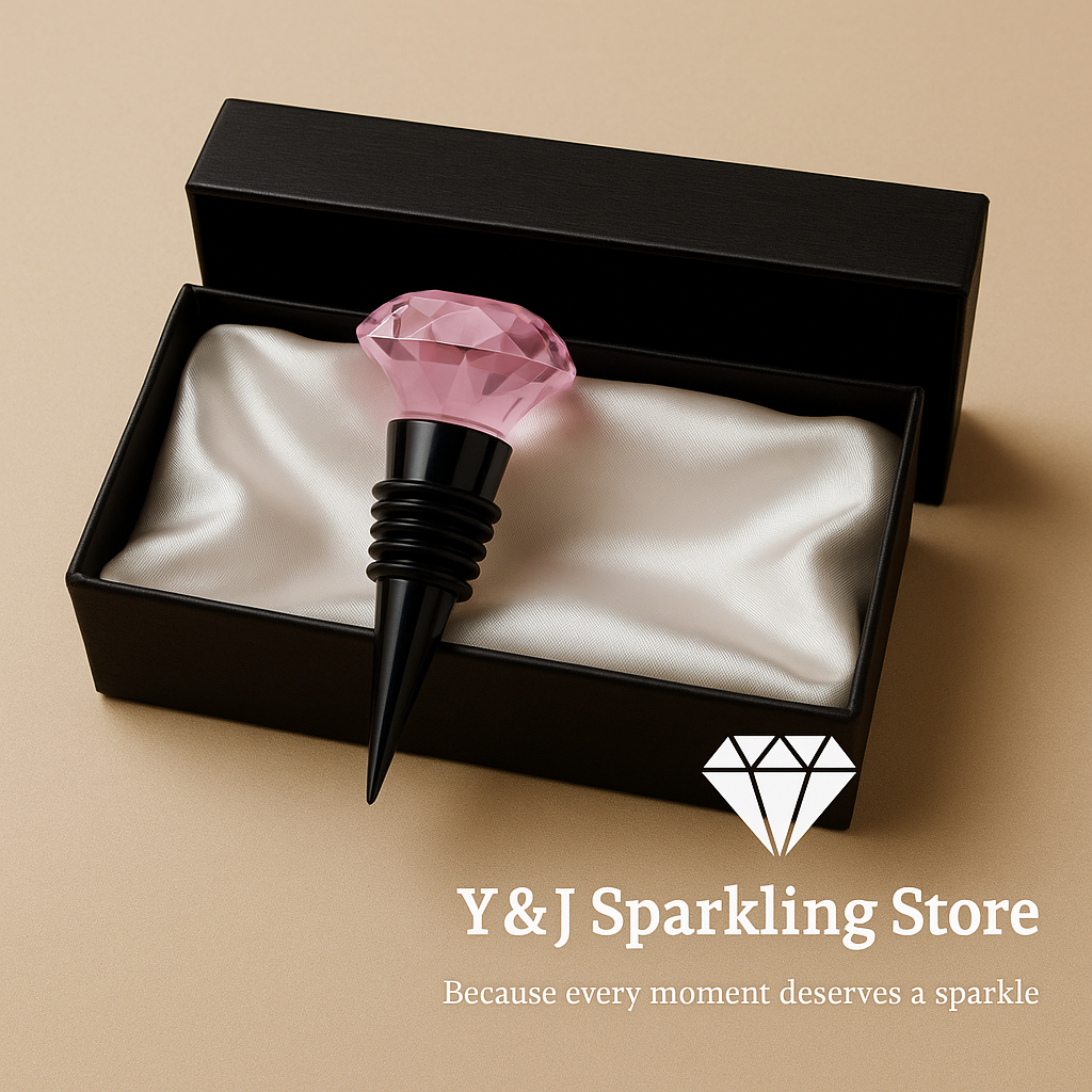 ✨ Rosé Syrah – met Luxe Diamond Pink Stopper ✨