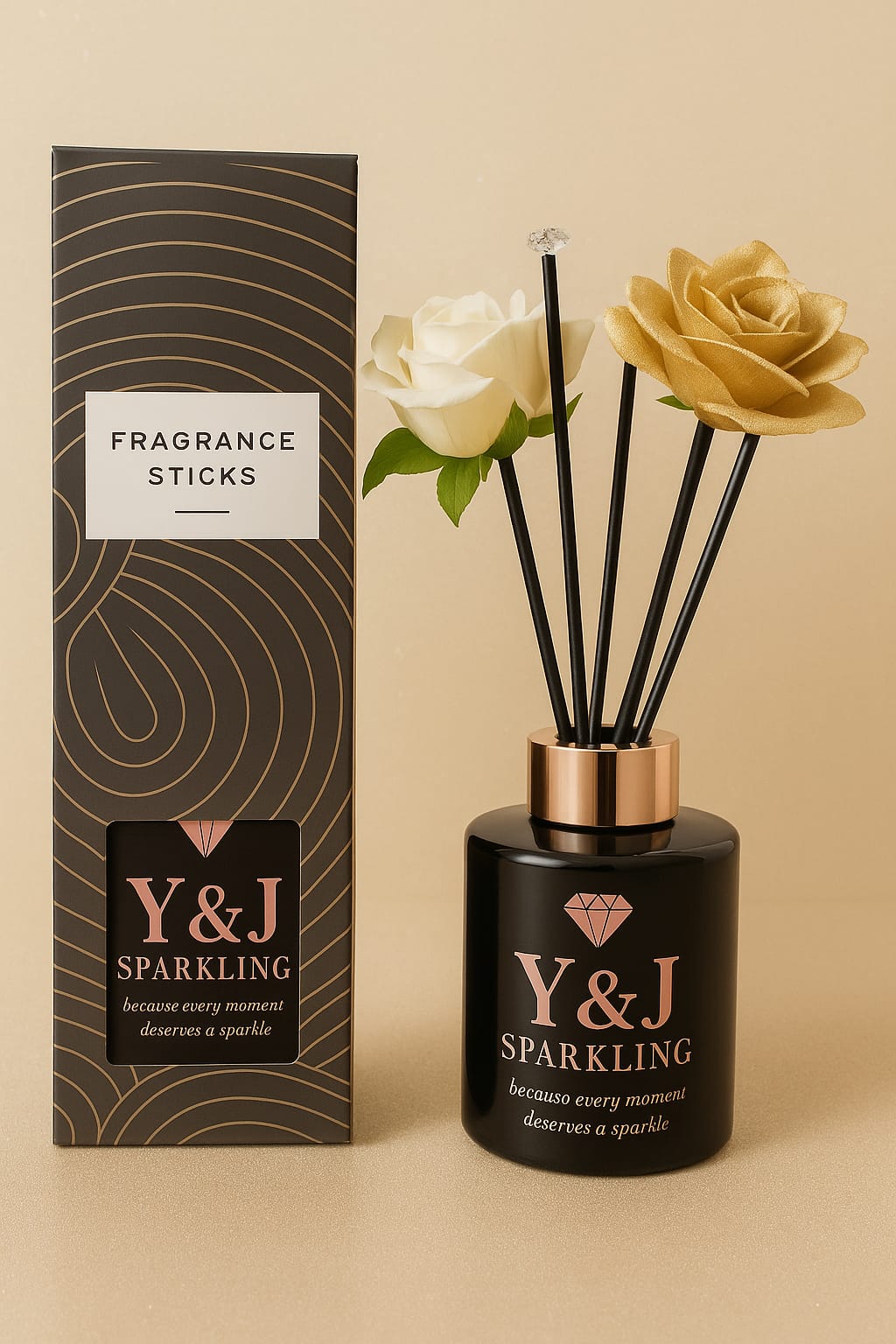 Y&J Sparkling – Luxury Fragrance Sticks (120 ml)

Because every moment deserves a sparkle ✨